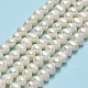 Fili di perle di perle d'acqua dolce coltivate naturali PEAR-F018-17C-2