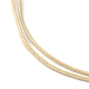 Bracelets de cheville en perles tressées AJEW-AN00557-6