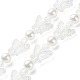 Cinturini mobili con perline di perle a farfalla in acrilico HJEW-JM00813-2
