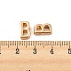 Perle di lega placcate d'oro PALLOY-CJC0001-64KCG-B-3