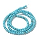 Chapelets de perles en howlite naturelle G-E604-B04-B-3