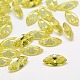20PCS Mixed Grade A Horse Eye Cubic Zirconia Pointed Back Cabochons X-ZIRC-M003-5x2.5mm-2