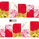 透かしスライダージェルネイルアート  花の星空模様フルカバーはネイルステッカーを包みます  女性の女の子のためのDIYネイルアートデザイン  カラフル  6x5cm MRMJ-Q080-A074-2