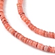 Eau douce naturelle de coquillage perles brins SHEL-M018-06-3