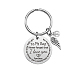 Stainless Steel Keychain KEYC-WH0022-002-1