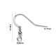 304 Stainless Steel French Earring Hooks STAS-S111-007-3