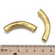 Brass Curved Tube Beads KK-K238-38MG-3