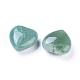 Piedra de amor de corazón de aventurina verde natural G-L533-54-2