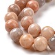 Rondes sunstone naturelle perles brins G-I176-09-10mm-3