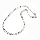 304 Stainless Steel Figaro Chains Necklaces NJEW-I060-09A-2