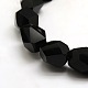 Nuggets natürlichen Mahagoniholz ​​Obsidian Perlen Stränge G-P063-96-3