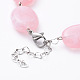Acrylic Imitation Gemstone Beads Bracelets BJEW-JB04683-03-3