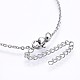 304 Stainless Steel Initial Pendant Necklaces NJEW-H486-30P-Q-3