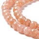 Natürliche sunstone Perlen Stränge G-A205-28A-3