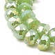 Fili di perle di vetro lastra di colore ab EGLA-P051-02A-A-5