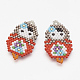 MIYUKI & TOHO Handmade Japanese Seed Beads Links X-SEED-G002-232-6-1
