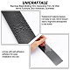 UNICRAFTALE 5m Wall Molding Trim 201 Stainless Steel Peel and Stick Self-Adhesive Flexible Molding Trim Molding Wall Trim for Wall Mirror Furniture Door Wardrobe AJEW-WH0248-316B-B-4