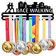 Superdant espositore per medaglie da corsa a piedi per uomo e donna ODIS-WH0021-331-1