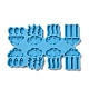 Moldes de silicona para colgantes y eslabones diy de nube DIY-M048-06-2