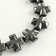Non-magnetic Synthetic Hematite Beads Strands X-G-R260-17-1