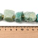 Rohe raue natürliche Amazonitperlenstränge&nbsp;G-Z087-B24-5