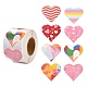 Valentine's Day Theme Paper Gift Tag Stickers X-DIY-C007-01D-1