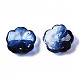 Transparent Spray Painted Glass Beads GLAA-Q089-003-F003-3