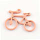 Lovely Bike/Bicycle Pendants for Necklace Making PALLOY-4758-06A-LF-1