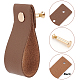 Imitation Leather Cabinet Handle Pull Knob DIY-WH0258-80E-4