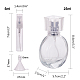 Bottiglie di profumo spray in vetro Benecreat da 25 ml e 5 ml DIY-BC0010-42-2