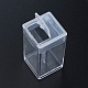 プラスチックビーズ収納ケース  長方形  透明  5x2.7x3cm CON-N012-08-7