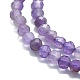 Natural Amethyst Beads Strands G-P457-A01-15-2