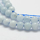 Chapelets de perles en aigue-marine naturelle G-P243-01-4mm-3