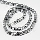 Electroplate Non-magnetic Synthetic Hematite Beads Strands G-J172-4x4mm-02-2