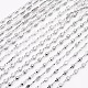 304 Stainless Steel Link Chains Necklaces NJEW-F242-03P-2