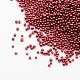 Indio rojo opaco arte de uñas tendencia caviar manicuras uñas micro cuentas X-MRMJ-J001-D23-1