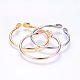 304 Stainless Steel Cuff Bangles Sets BJEW-P226-02-2