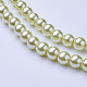Chapelets de perles en verre nacré HY-8D-B04-2