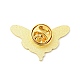Engel Fee Schmetterling Flügel Emaille Pin JEWB-J005-01B-G-2
