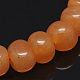 Natural Yellow Aventurine Beads Strands G-G215-05-1