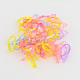 Rubber Hairband Rope Ponytail Holder Elastic Hair Band Ties OHAR-S139-M2-2