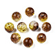 Perles en acrylique transparentes craquelées CACR-N002-16A-3