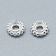 925 Sterling Silver Spacer Beads STER-T002-73S-2