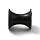 シリコーン耳栓ゲージ  男性女性用トンネル耳エキスパンダー  ブラック  8.5x8.5mm  ピン：4mm EJEW-G319-01B-2