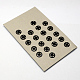Плоская круглая кнопка утюга швейное оснастки SNAP-R019-05B-2