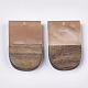 Pendenti in resina e legno di noce X-RESI-S358-34B-1