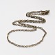 Iron Cable Chain Necklace Making X-NJEW-JN01385-03-2
