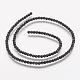 Non-magnetic Synthetic Hematite Beads Strands G-P218-08-B-2