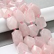 Natürlichen Rosenquarz Perlen Stränge G-C182-30-02-2