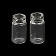 ガラスボトル  ビーズの容器  ウィッシングボトル  透明  1.75x1cm AJEW-XCP0002-24-2